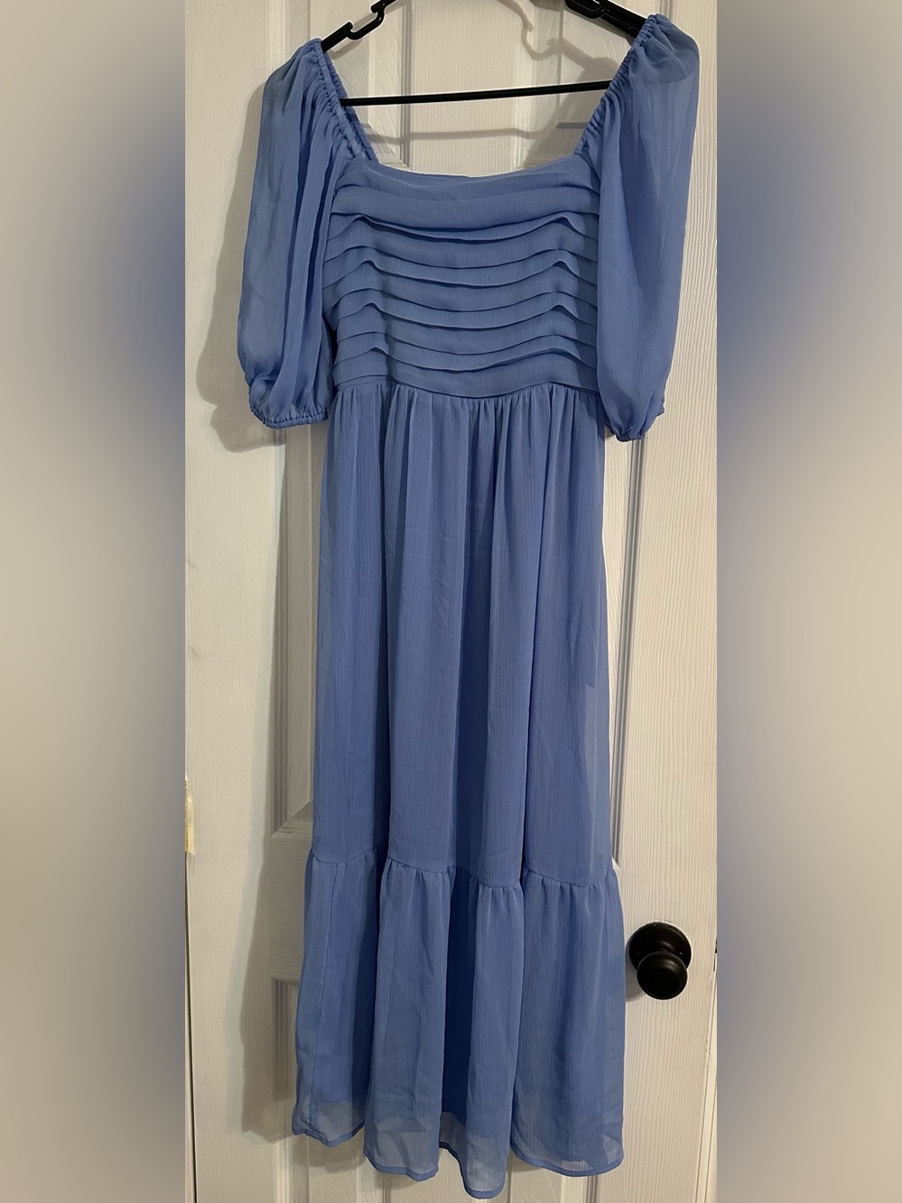 Lauren Conrad pleated smocked dress